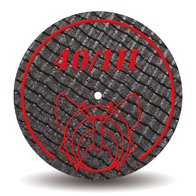 Hard Grinding Wheel for Steel by Motyl, 40.0mm diameter, 1.00mm thickness
