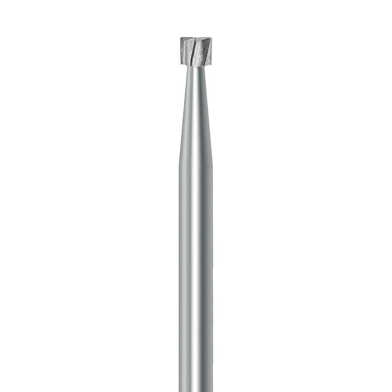 HP carbide inverted cone bur C.2.021.HP: plain cut, diameter 2.1 mm - Frank Dental