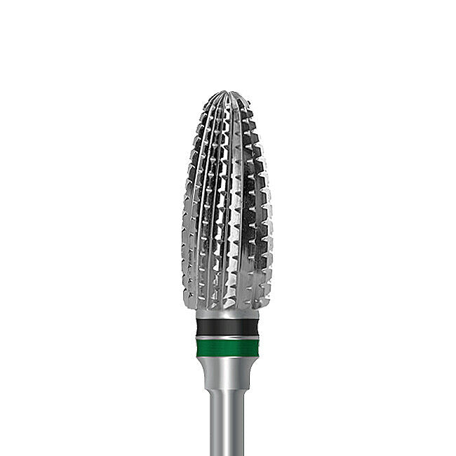 HP carbide cutter C.251EQ.104.060 for soft liners, nylon, and night guards: bullet, diameter 6.0 mm - Frank Dental
