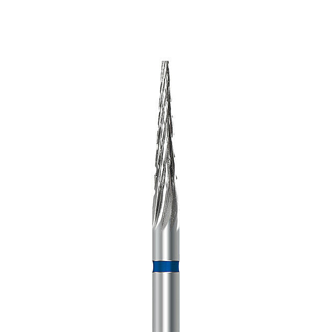 HP carbide cutter C.257K.104.023: pointed taper, medium cross-cut, diameter 2.3 mm - Frank Dental