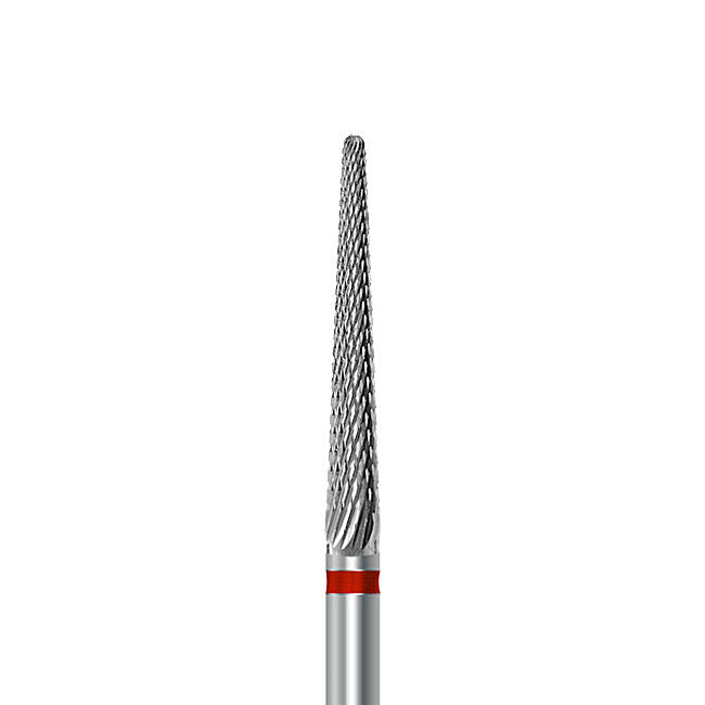 HP carbide cutter C.261KF.104.023: round-end taper, fine cross-cut, diameter 2.3 mm - Frank Dental