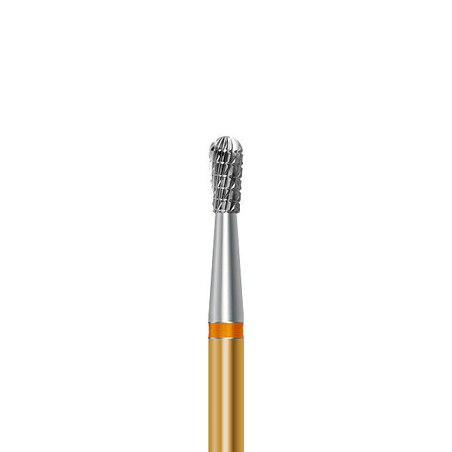 HP carbide cutter C.77KFQM.104.023 for palladium and dental alloys: pear, diameter 2.3 mm - Frank Dental