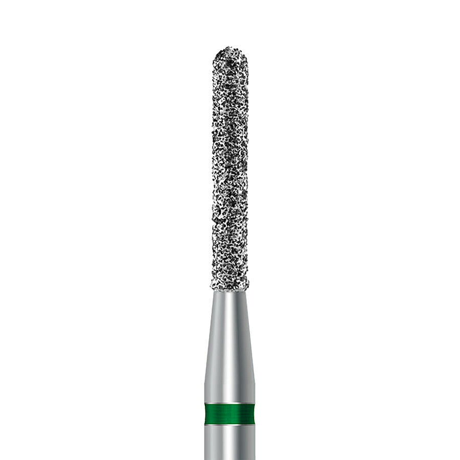 HP diamond round-end cylinder bur D.842R.018.G.HP: coarse grit, diameter 1.8 mm - Frank Dental