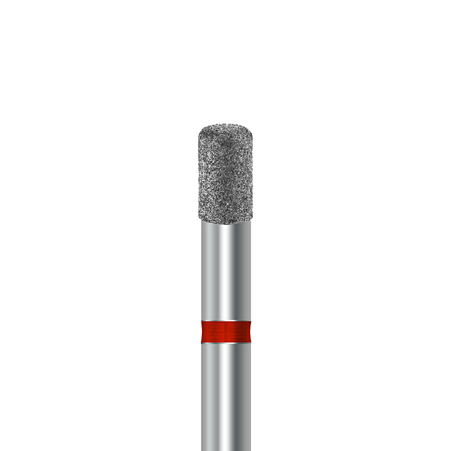 HP diamond round-end cylinder bur D.835KR.025.F.HP: fine grit, diameter 2.5 mm - Frank Dental