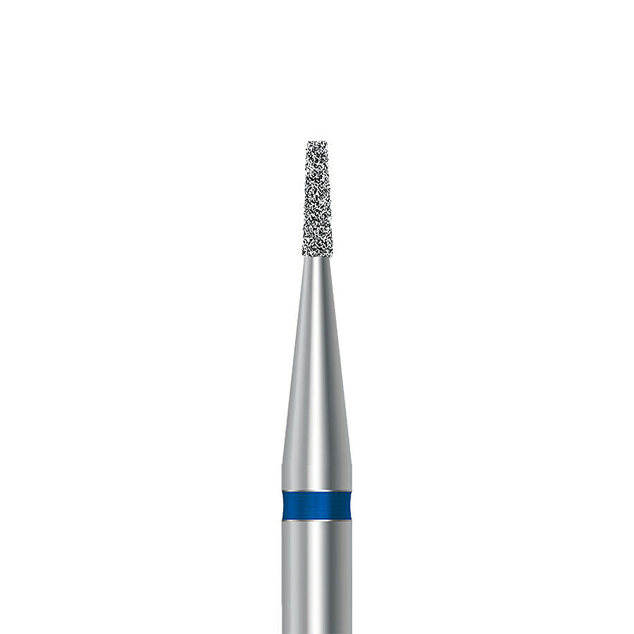 HP diamond flat-end taper bur D.845.010.HP: medium grit, diameter 1.0 mm - Frank Dental