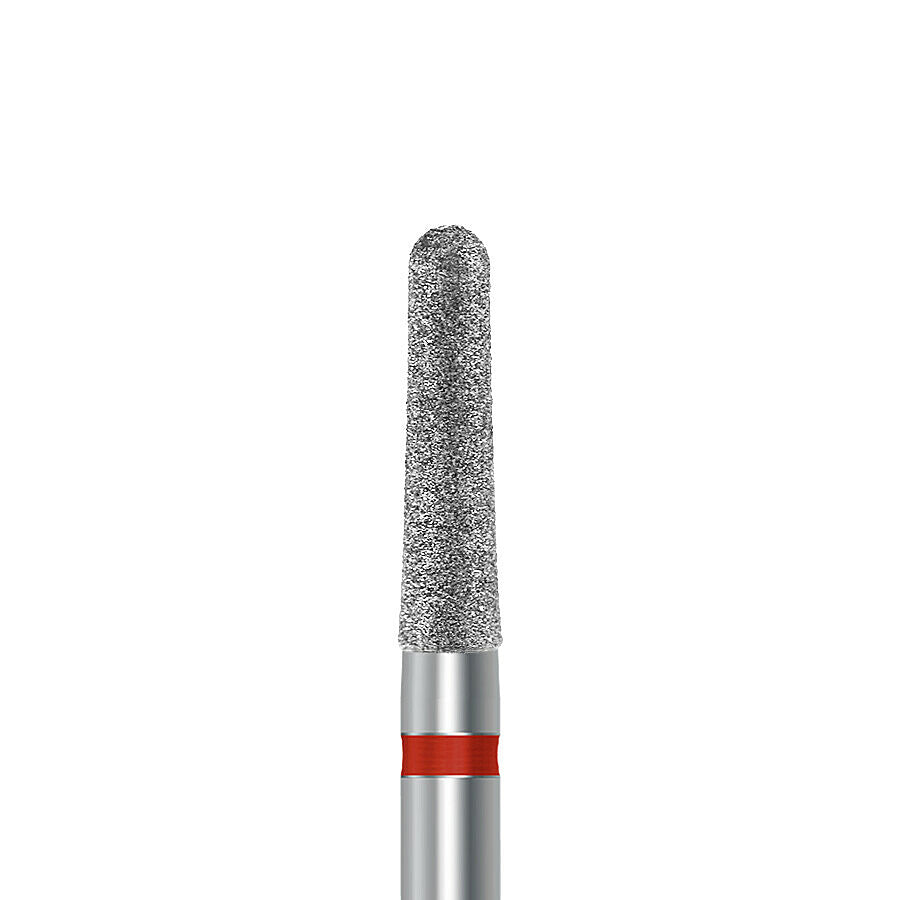 HP diamond round-end taper bur D.850.025.F.HP: fine grit, diameter 2.5 mm - Frank Dental