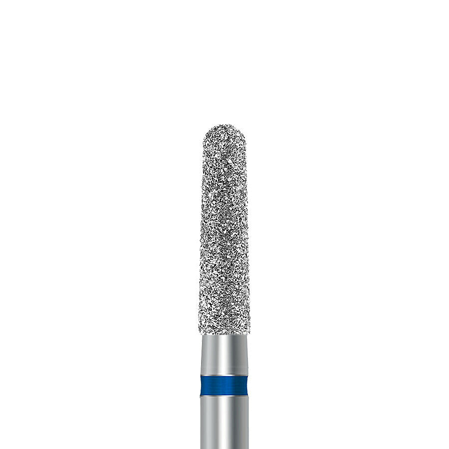 HP diamond round-end taper bur D.850.025.HP: medium grit, diameter 2.5 mm - Frank Dental