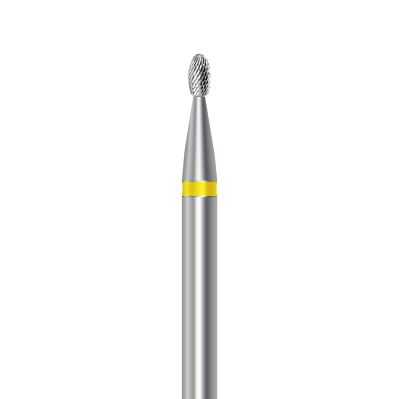 HP carbide cutter C.73KSF.104.014: egg, extra-fine cross-cut, 1.4 mm diameter - Frank Dental