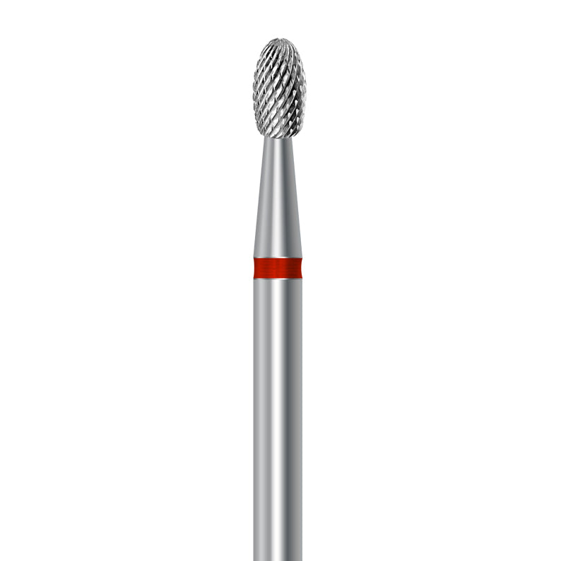 HP carbide cutter C.73KF.104.023: egg, fine cross-cut, 2.3 mm diameter - Frank Dental