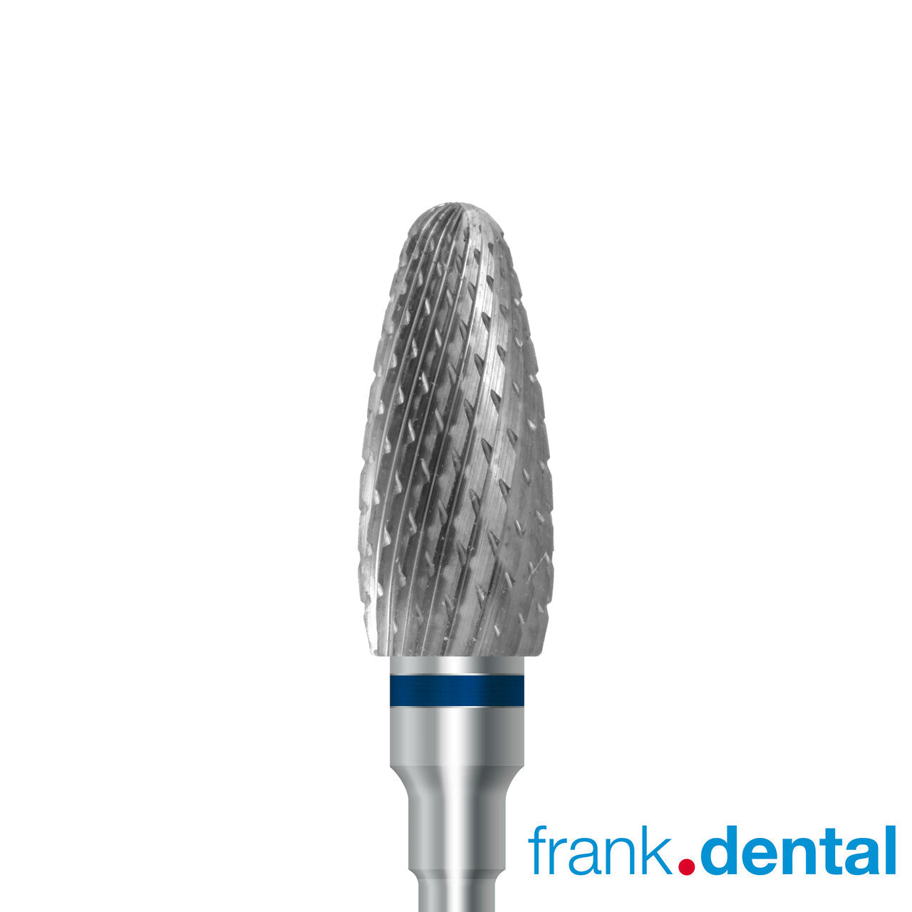 Tungsten Carbide Cutter by Frank Dental, Medium grit with Cross cut, 6.0mm diameter