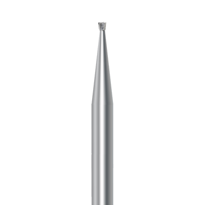 HP carbide inverted cone bur C.2.008.HP: plain cut, 0.8 mm diameter - Frank Dental