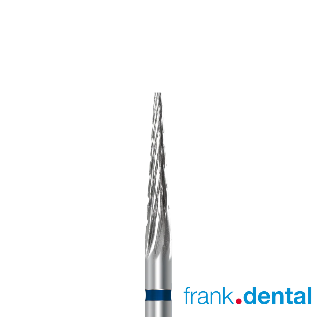 HP carbide cutter C.257K.104.023: pointed taper, medium cross-cut, 2.3 mm diameter - Frank Dental