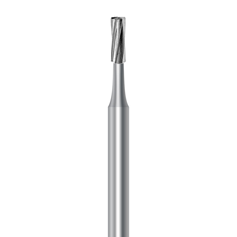 HP carbide flat-end cylinder bur C.21.016.HP: plain cut, diameter 1.6 mm - Frank Dental