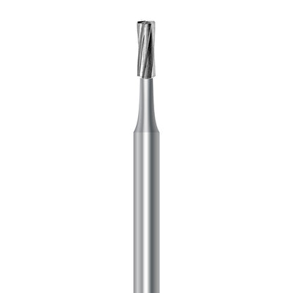 HP carbide flat-end cylinder bur C.21.016.HP: plain cut, diameter 1.6 mm - Frank Dental