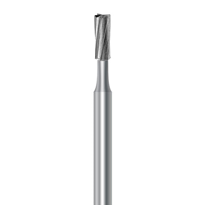 HP carbide flat-end cylinder bur C.21.021.HP: plain cut, diameter 2.1 mm - Frank Dental
