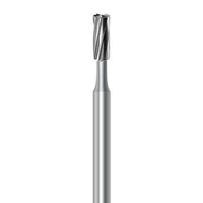 HP carbide flat-end cylinder bur C.21.023.HP: plain cut, diameter 2.3 mm - Frank Dental