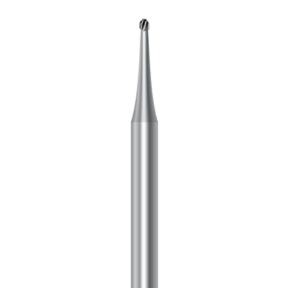 HP carbide round bur C.1.009.HP: plain cut, 0.9 mm diameter - Frank Dental