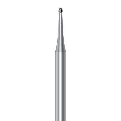 HP carbide round bur C.1.010.HP: plain cut, 1.0 mm diameter - Frank Dental