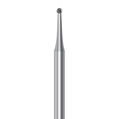 HP carbide round bur C.1.012.HP: plain cut, 1.2 mm diameter - Frank Dental