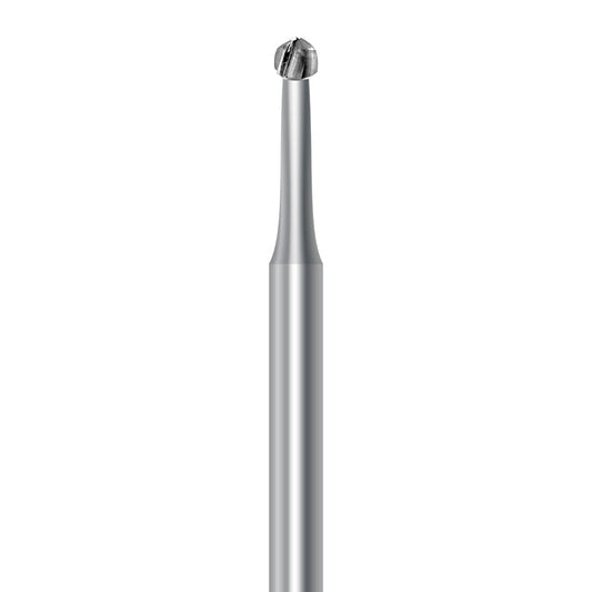 Bide bur for handpiece, round shape with simple cut, diameter 1.8 mm - Frank Dental, Germany