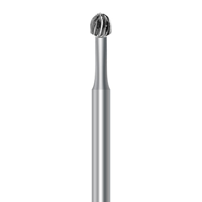 HP carbide round bur C.1.027.HP: plain cut, 2.7 mm diameter - Frank Dental