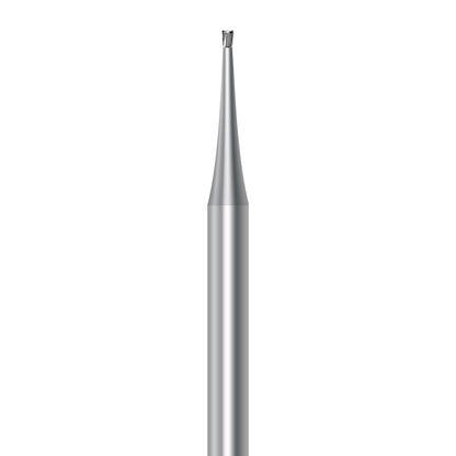 HP carbide inverted cone bur C.2.007.HP: plain cut, 0.7 mm diameter - Frank Dental