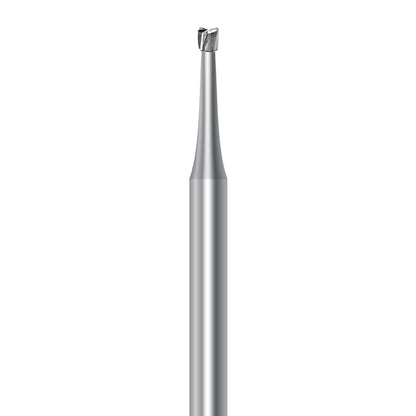 HP carbide inverted cone bur C.2.014.HP: plain cut, 1.4 mm diameter - Frank Dental