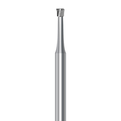 HP carbide inverted cone bur C.2.018.HP: plain cut, 1.8 mm diameter - Frank Dental