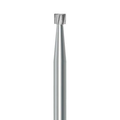 HP carbide inverted cone bur C.2.021.HP: plain cut, 2.1 mm diameter - Frank Dental