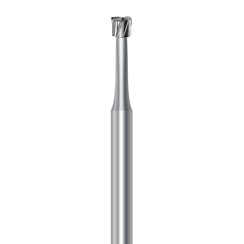 HP carbide inverted cone bur C.2.023.HP: plain cut, 2.3 mm diameter - Frank Dental