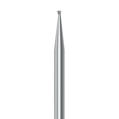 HP carbide inverted cone bur C.2.008.HP: plain cut, diameter 0.8 mm - Frank Dental