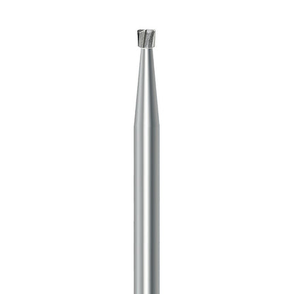 HP carbide inverted cone bur C.2.016.HP: plain cut, diameter 1.6 mm - Frank Dental