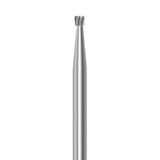 HP carbide inverted cone bur C.2.016.HP: plain cut, diameter 1.6 mm - Frank Dental