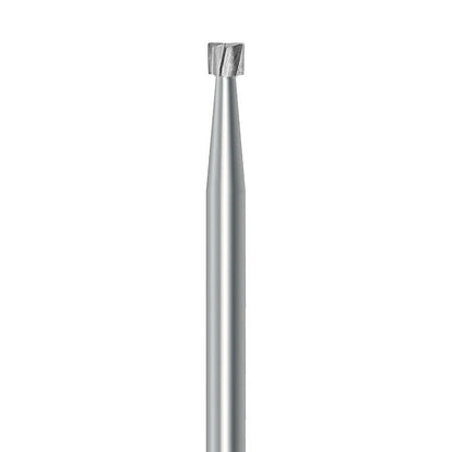 HP carbide inverted cone bur C.2.021.HP: plain cut, diameter 2.1 mm - Frank Dental