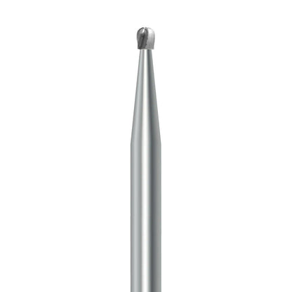 HP carbide pear bur C.7.012.HP: plain cut, 1.2 mm diameter - Frank Dental