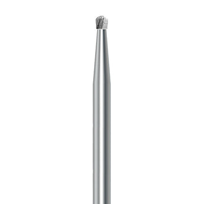 HP carbide pear bur C.7.014.HP: plain cut, diameter 1.4 mm - Frank Dental