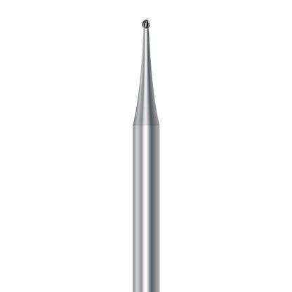 HP carbide round bur C.1.007.HP: plain cut, 0.7 mm diameter - Frank Dental