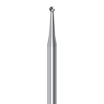 HP carbide round bur C.1.014.HP: plain cut, 1.4 mm diameter - Frank Dental