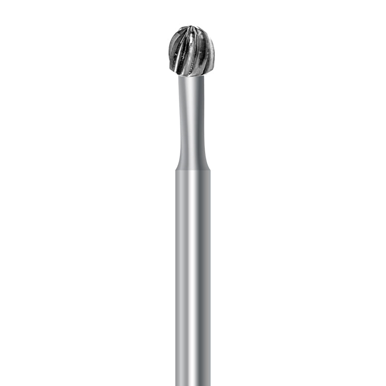 HP carbide round bur C.1.031.HP: plain cut, 3.1 mm diameter - Frank Dental