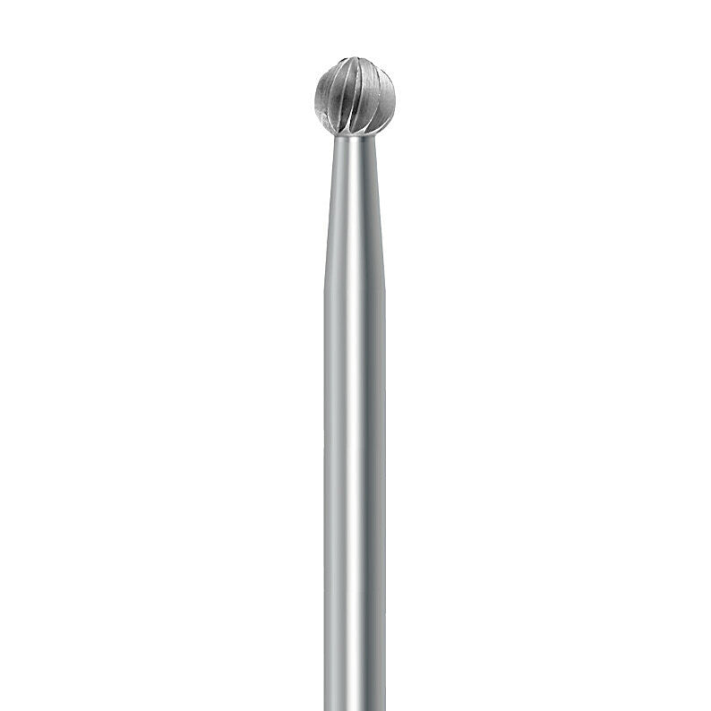 HP carbide round bur C.1.031.HP: plain cut, diameter 3.1 mm - Frank Dental