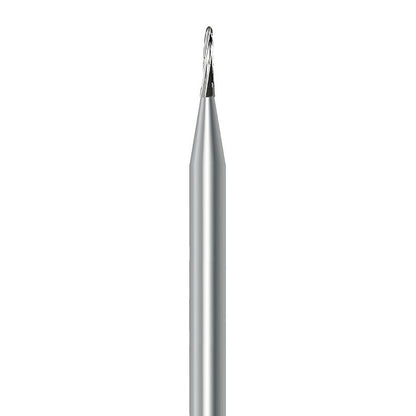 HP carbide round-end taper bur C.23RSK.009.HP: cross cut, diameter 0.9 mm - Frank Dental