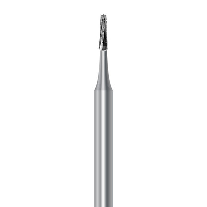 HP carbide round-end taper bur C.33R.012.HP: spiral cut, diameter 1.2 mm - Frank Dental