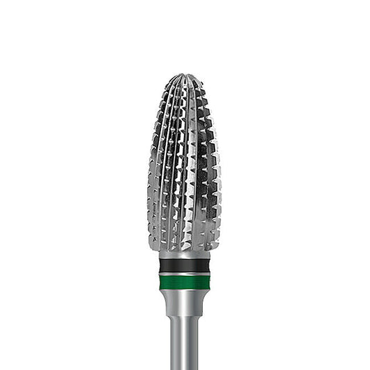 HP carbide cutter C.251EQ.104.060 for soft liners, nylon, and night guards: bullet, diameter 6.0 mm - Frank Dental