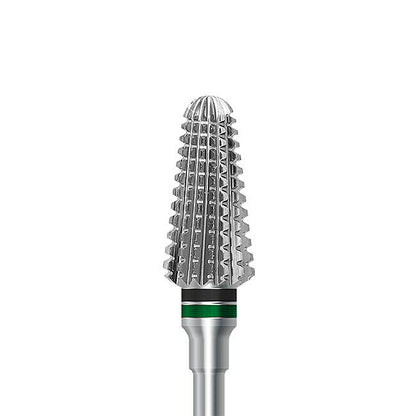 HP carbide cutter C.79EQ.104.070 for soft liners, nylon, and night guards: round-end taper, diameter 7.0 mm - Frank Dental