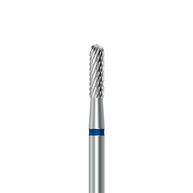 HP carbide cutter C.129K.104.023: round-end cylinder, medium cross-cut, diameter 2.3 mm - Frank Dental