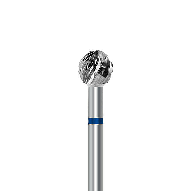 HP carbide cutter C.71K.104.050: round, medium cross-cut, diameter 5.0 mm - Frank Dental