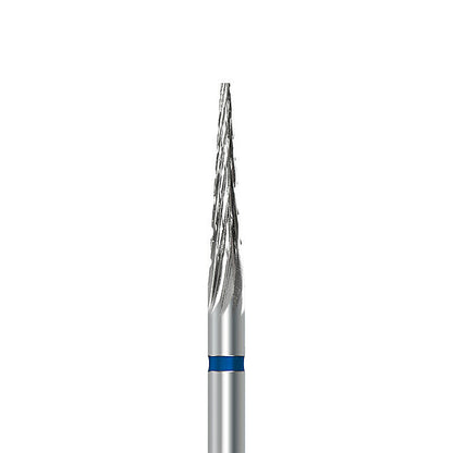 HP carbide cutter C.257K.104.023: pointed taper, medium cross-cut, diameter 2.3 mm - Frank Dental