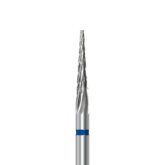 HP carbide cutter C.257K.104.023: pointed taper, medium cross-cut, diameter 2.3 mm - Frank Dental