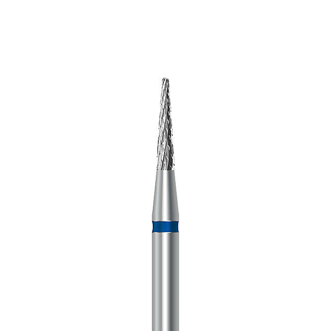HP carbide cutter C.138K.104.016: round-end taper, medium cross-cut, diameter 1.6 mm - Frank Dental