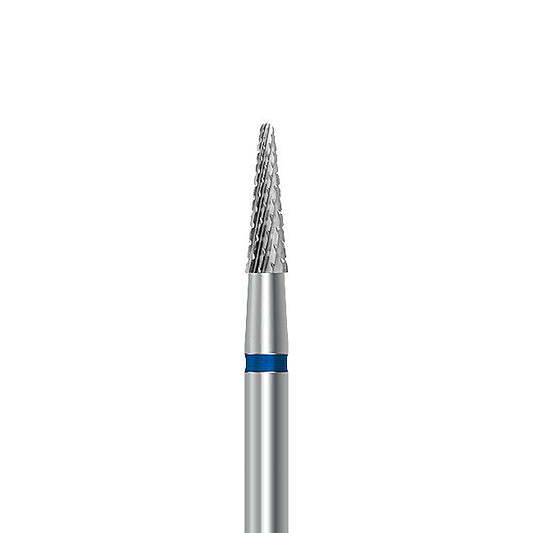 HP carbide cutter C.138K.104.023: round-end taper, medium cross-cut, diameter 2.3 mm - Frank Dental